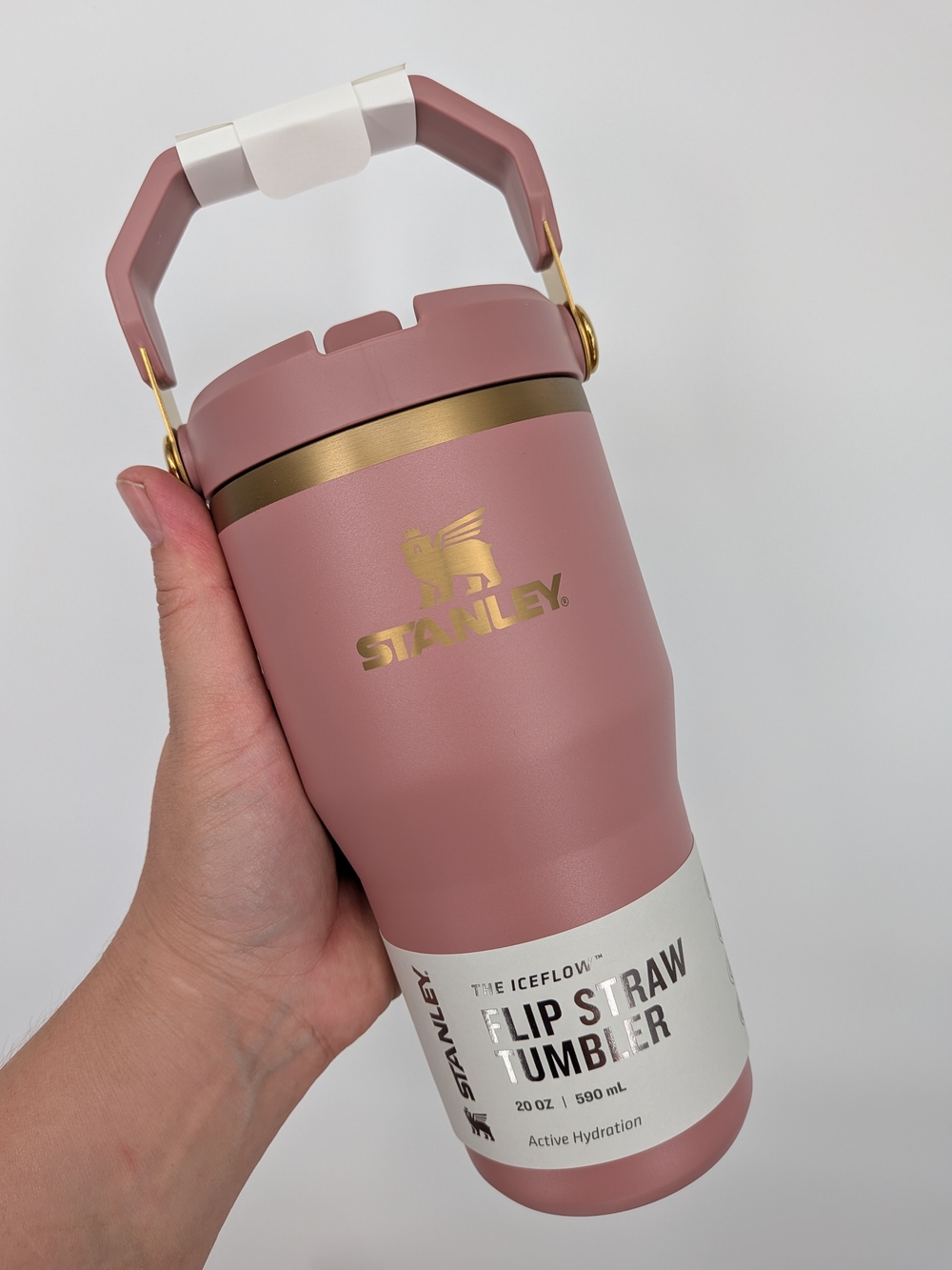 Stanley IceFlow Flip Straw Tumbler - Dusty Rose